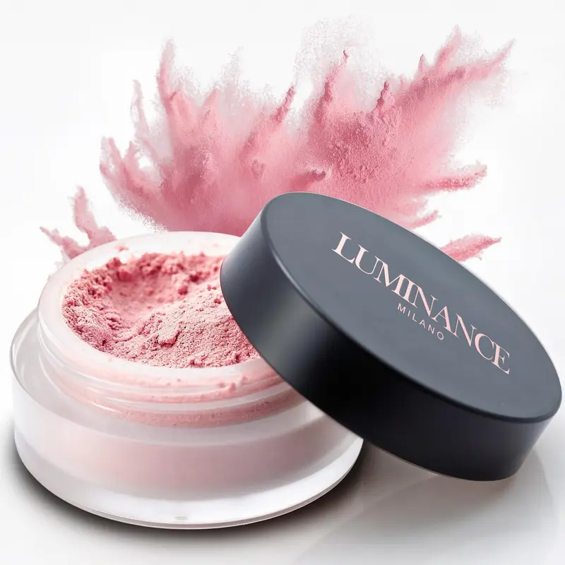 Original Luminance Milano Ultra Pink — Poudre Libre Minérale Fixatrice, Fini Mat et Floutage des Pores