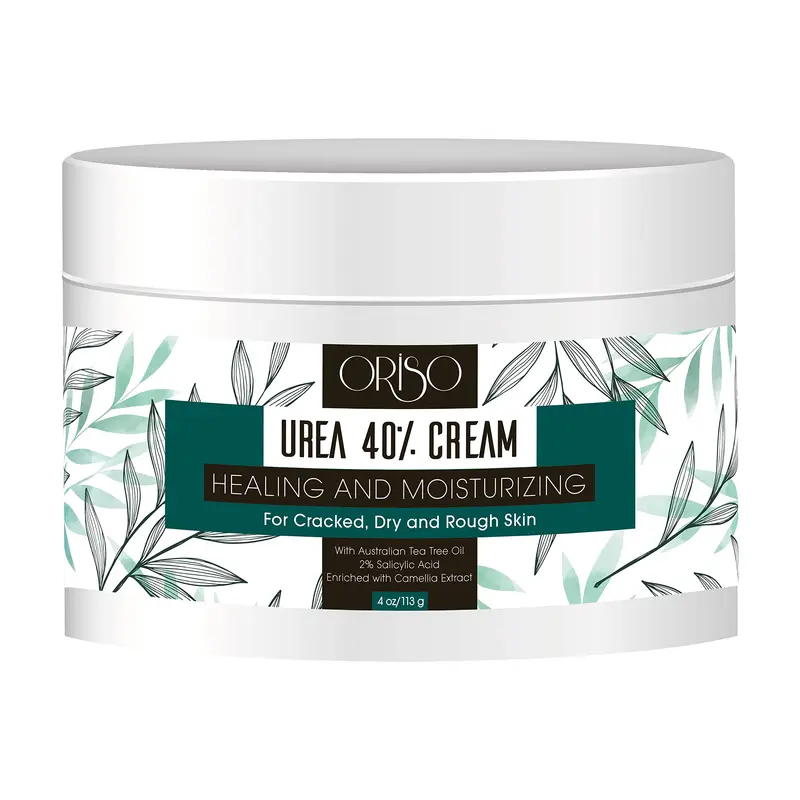 ORISO Crème Urée 40% – Hydratation Intensive pour Pieds, Mains, Talons et Coudes