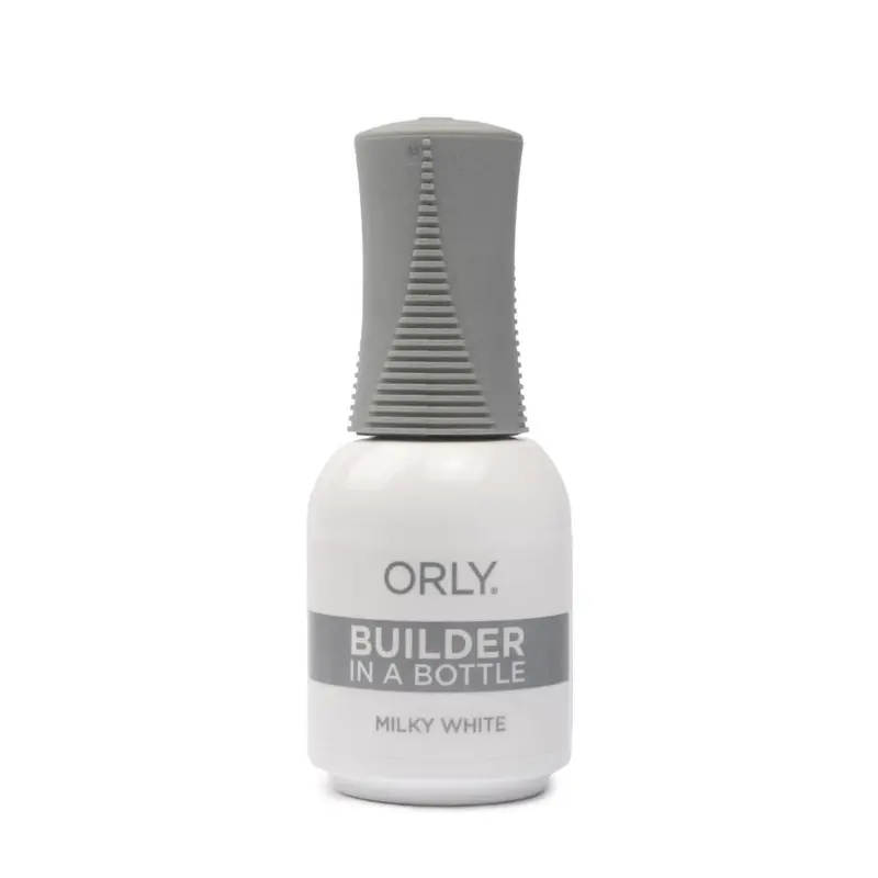 Orly GELFX Builder en flacon – Couleur blanc lacté, formule auto-nivelante tout-en-un pour extensions d’ongles