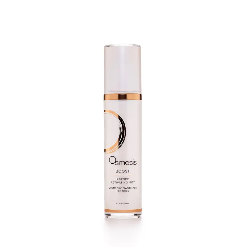 OSMOSIS BOOST Brume Hydratante Activatrice de Peptides avec Acide Hyaluronique – Pour Peau Mature, Pigmentée, Sensible et Sèche, 80 ml