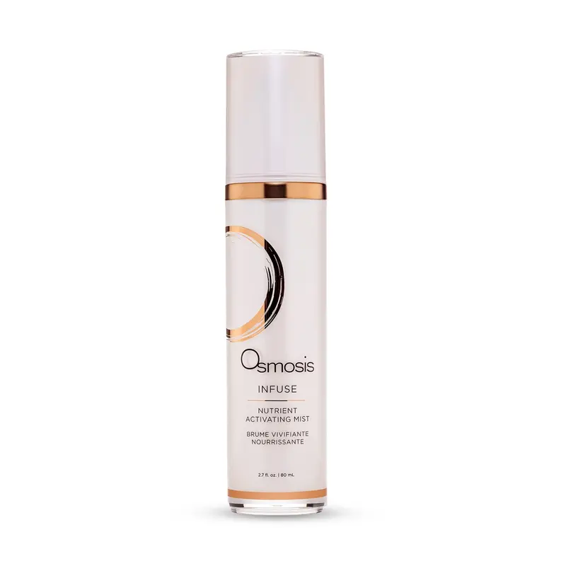 OSMOSIS Infuse Brume Hydratante pour le Visage – Minéraux Végétaux, Pénétration Optimisée, Tous Types de Peau – 2,7 fl oz