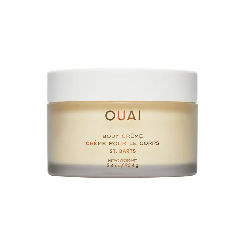 OUAI Body Crème St. Barts - Hydratation légère format voyage 3,4 oz sans sulfates