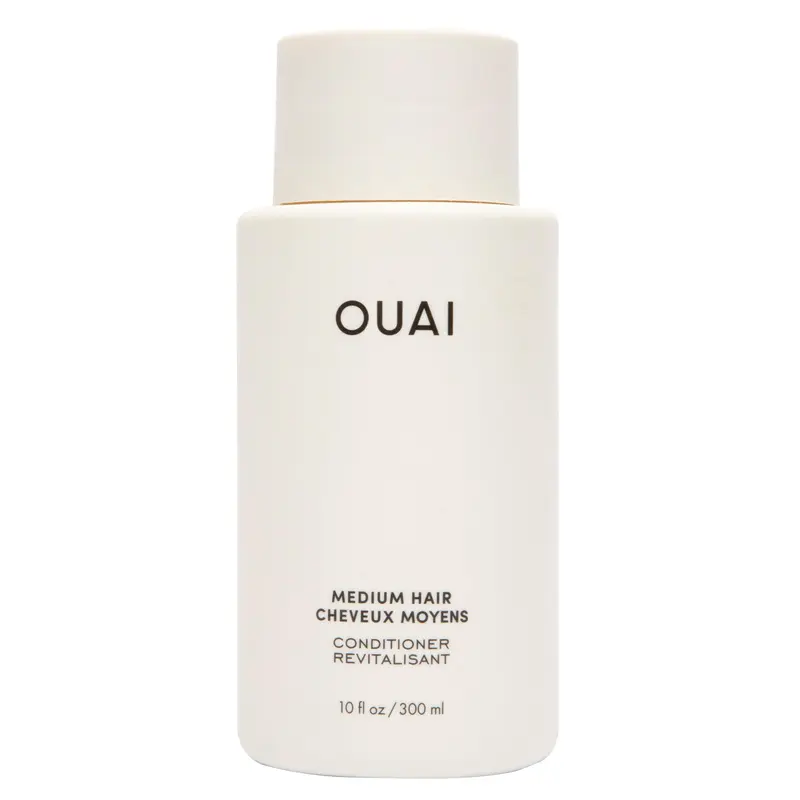 OUAI Conditionneur Moyen Hydratant – Cheveux Hydratés avec Huile de Coco, Babassu et Kératine – Sans Parabènes ni Phtalates