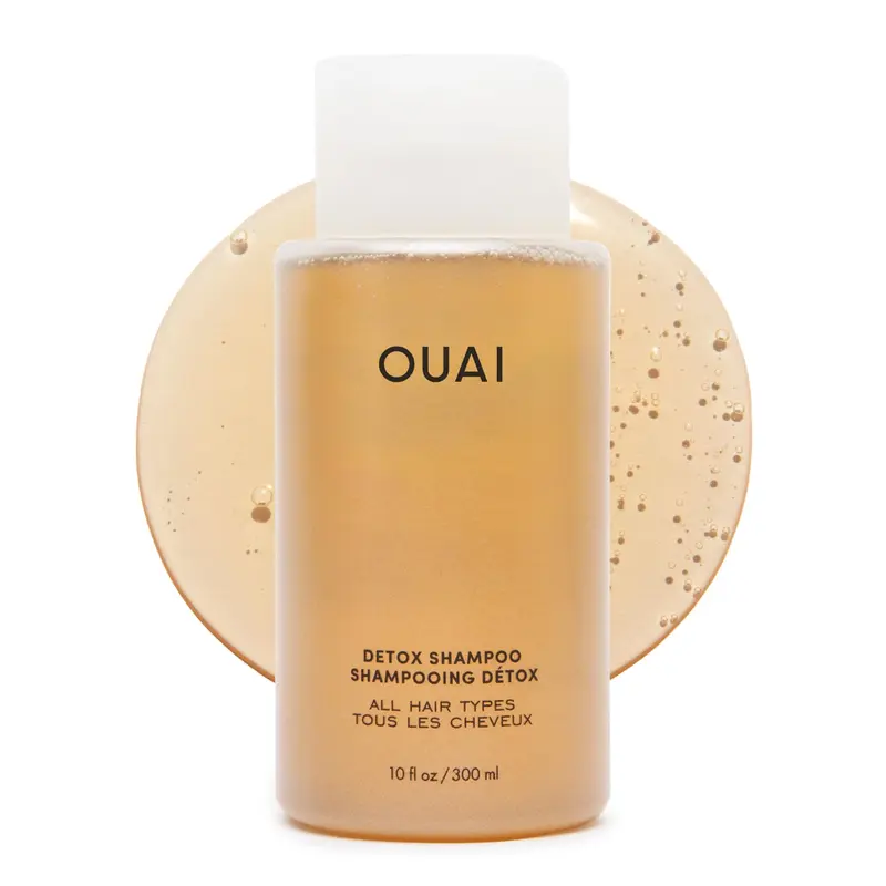 OUAI Détox Shampoing – Clarifiant sans sulfates au vinaigre de pomme et kératine – 10 oz