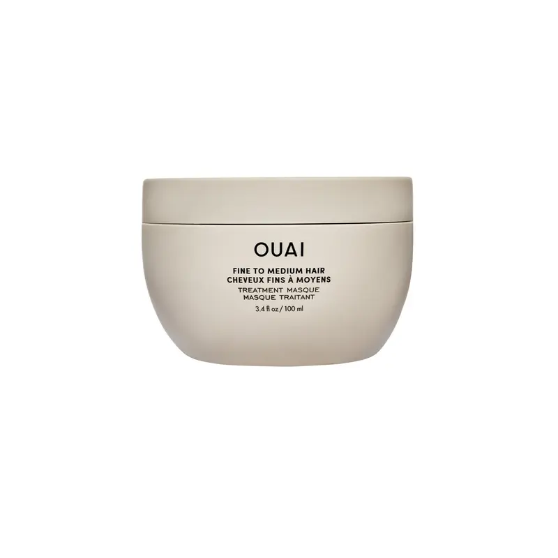 OUAI Masque Soin Cheveux Fins à Moyens – Hydratation et Brillance