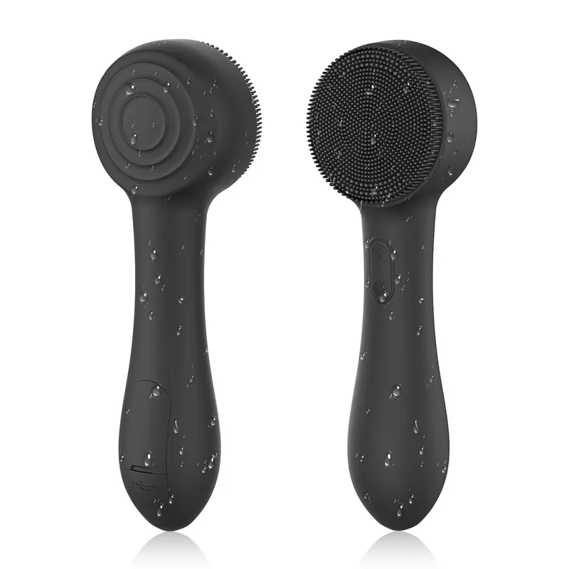 OUTIFUO Brosse Visage en Silicone Étanche Rechargeable – Nettoyage en Profondeur, Exfoliation et Massage