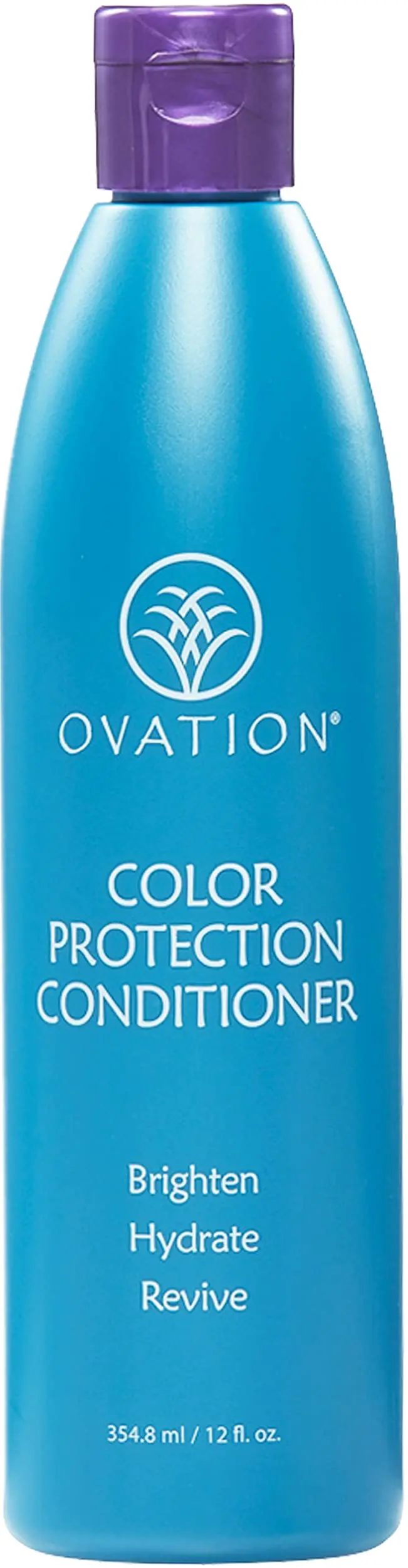 Ovation Hair Conditionneur Protection Couleur – Soin pour cheveux colorés, hydratant, sans parabènes et sulfates – 12 onces (355 ml)