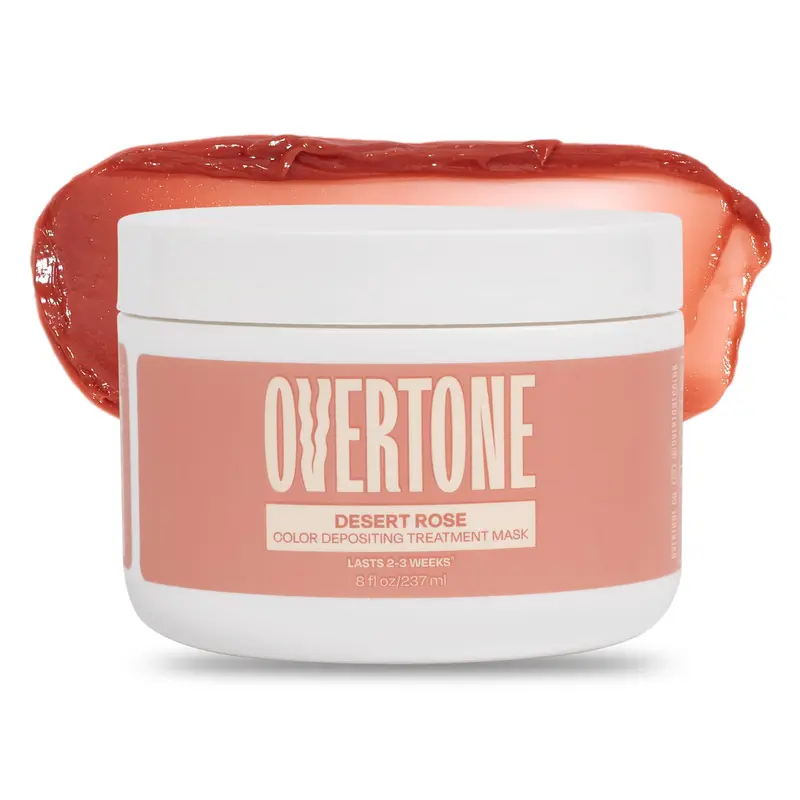 Overtone Desert Rose – Soin colorant déposant hydratant pour tous types de cheveux