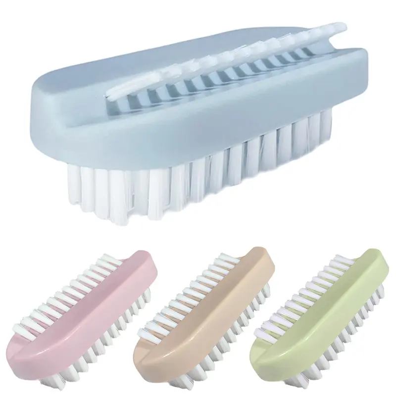 OYEWALLS – Brosse à ongles double-face, ensemble de 4 pièces – Nettoyage des mains et des ongles