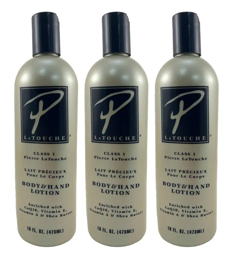 P. Latouche Lotion Corps et Mains – Pack de 3, 16 oz