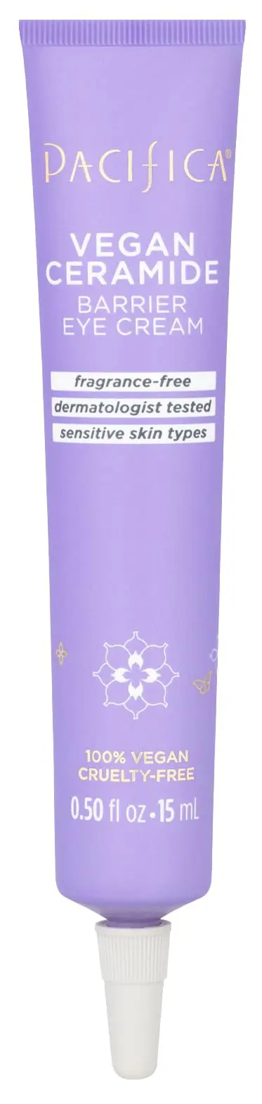 Pacifica Ceramide Barrière Yeux – Hydratation Végane pour Yeux Sensibles