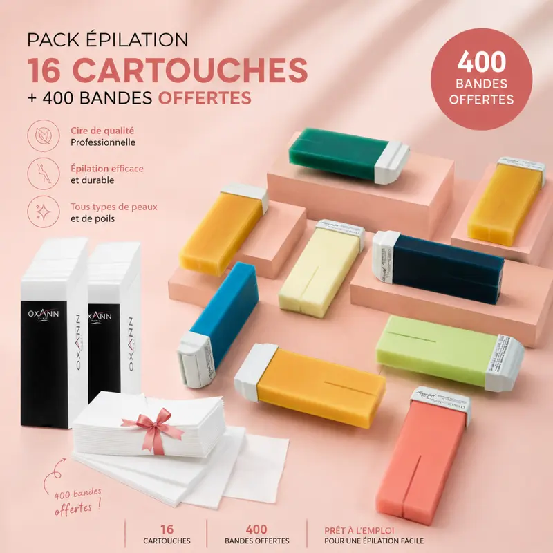 Pack cire découverte cartouches