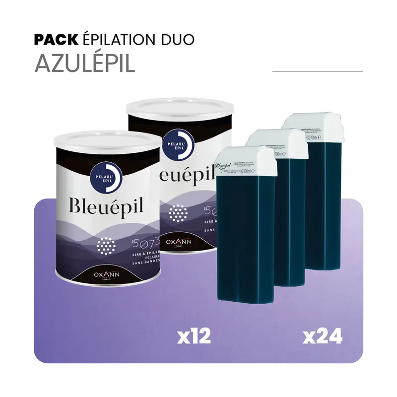 Pack cires pelables & cartouches