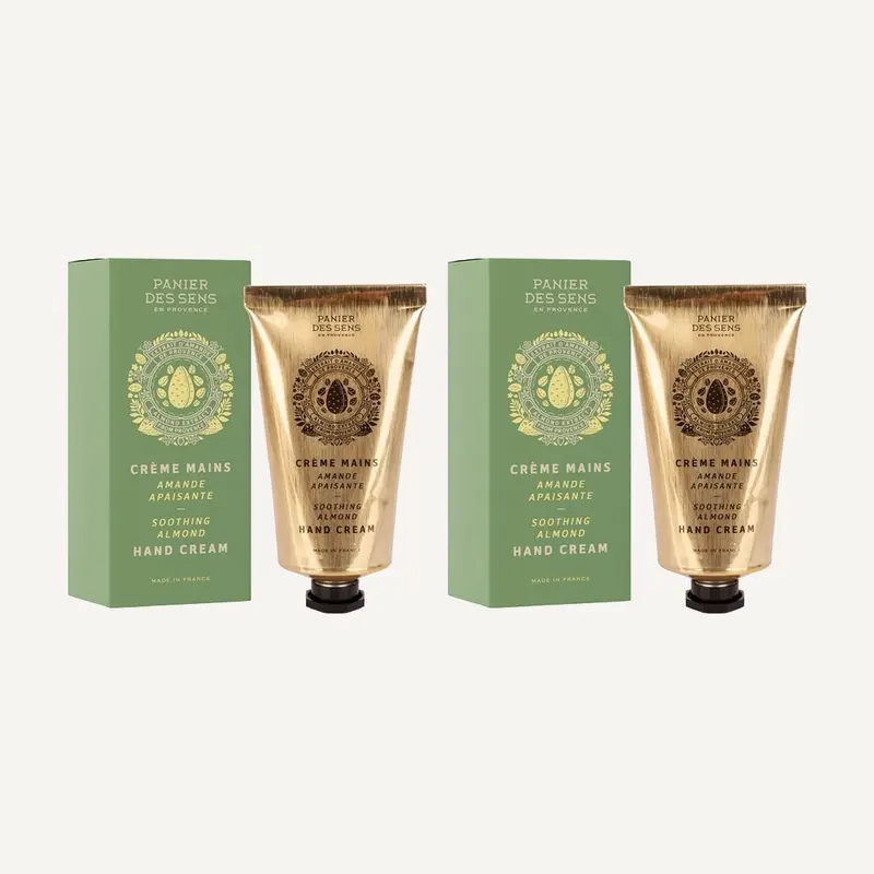 Pack de 2 Crèmes pour les mains - Amande Apaisante 75ml