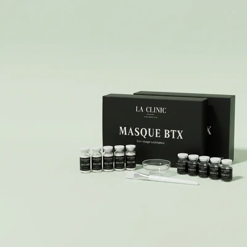 Pack de 5 Masques sublimateur BTX – Soin visage qualité Professionnelle à Domicile