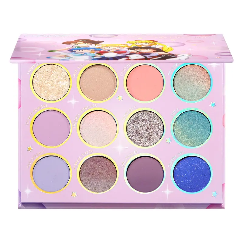 Palette ColourPop x Sailor Moon For Love & Justice – Fards duo-chrome, métalliques et pailletés (0,5 oz)