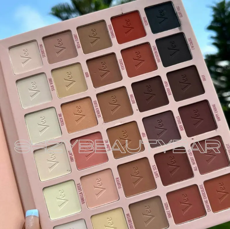 Palette fards nudes vee beauty
