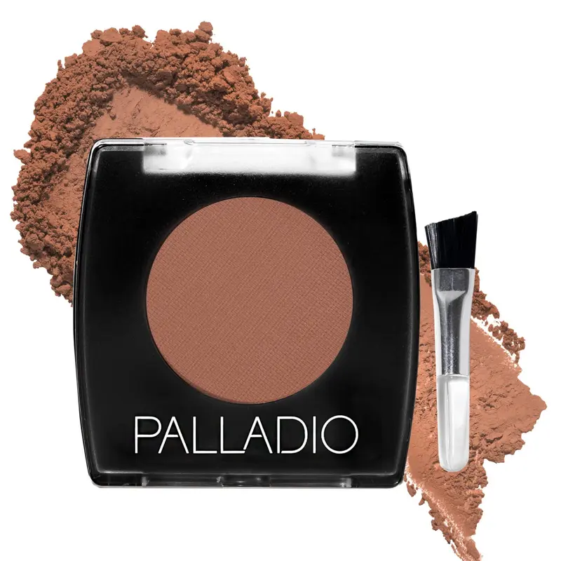 Palladio Brow Powder pour Sourcils – Auburn, Définition Naturelle, Beurre de Karité & Jojoba