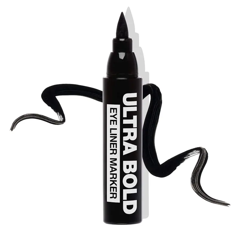 Palladio Stylo Delineateur Extrême Audace Carbon Noir – Traçage audacieux et résistant à l'eau