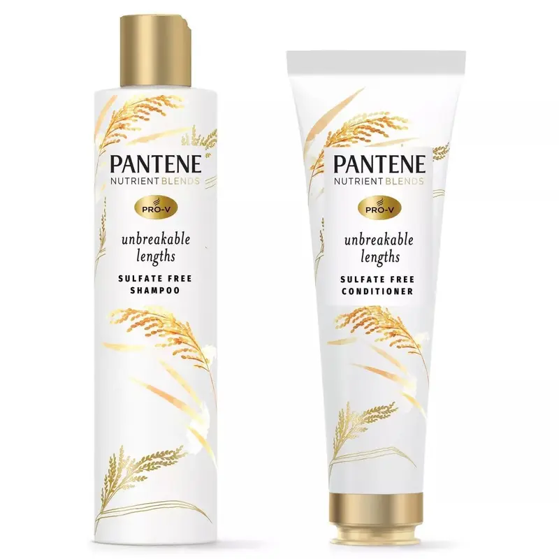 Pantene Mélanges Nutritifs Longueurs Inébranlables – Shampooing et Après-Shampooing 285 ml