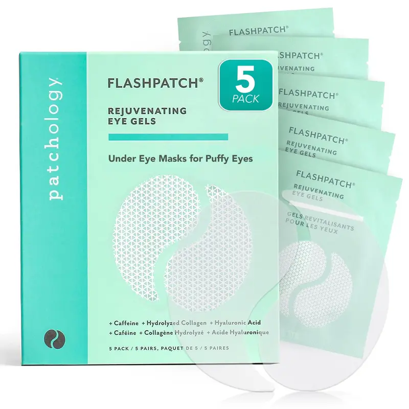 Patchology Patchs Gel Sous-Yeux – Anti-Poches et Éclat (5 Paires)