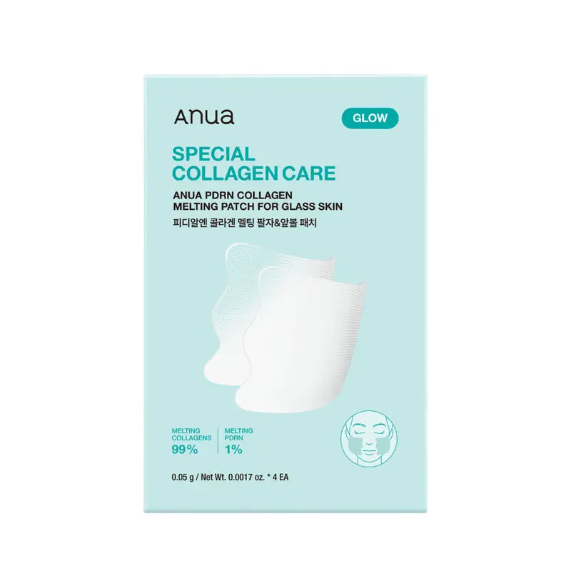 Patchs fondants au collagène Anua PDRN pour une peau de verre 0,05 g x 4