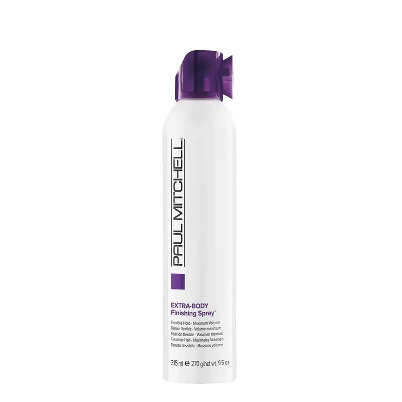 Paul Mitchell Extra-Body Hairspray – Volume maximal et tenue flexible pour cheveux fins – 9,5 oz