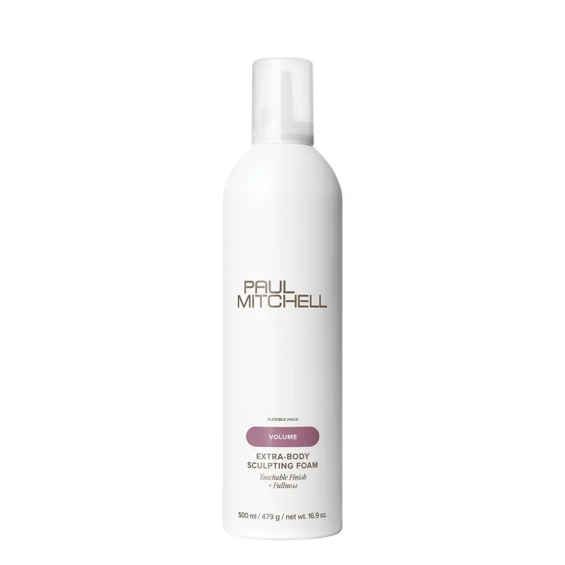 Paul Mitchell Extra-Body Mousse Modelante — Volume et Finition Douce pour Cheveux Fins (16,9 oz)