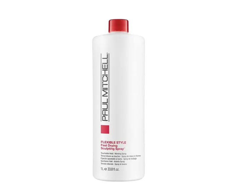 Paul Mitchell Hairspray sculptant à séchage rapide – Tenue flexible, corps et brillance | 33,8 oz