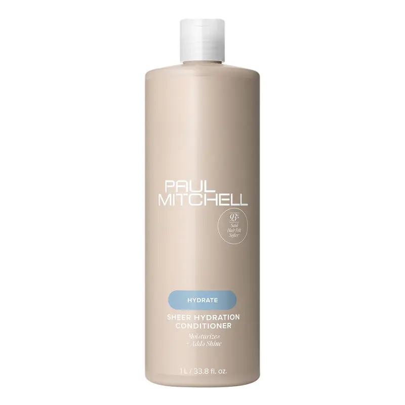 Paul Mitchell Sheer Hydration Après-Shampooing – Hydratation et Brillance pour Cheveux Secs, 33,8 oz