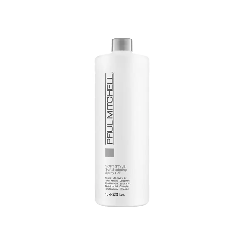 Paul Mitchell Soft Sculpting Spray Gel – Tenue naturelle et fini doux | Tous types de cheveux | 33,8 fl oz