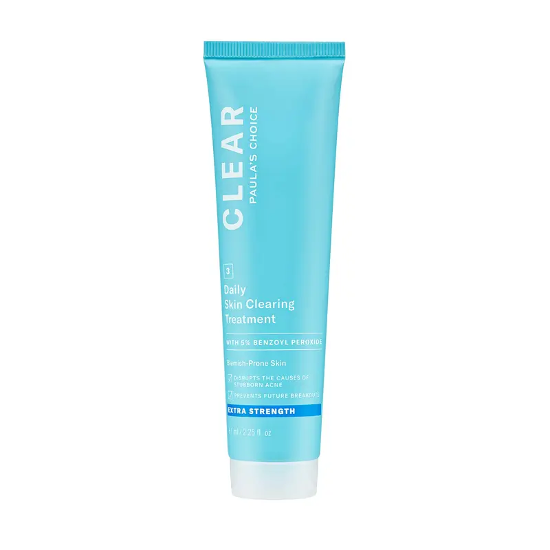 Paula's Choice CLEAR Traitement Quotidien Anti-Imperfections au Peroxyde de Benzoyle — Sans Parfum, 66 ml