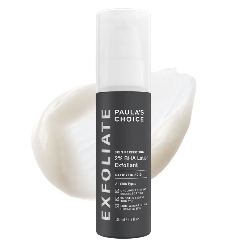 Paula's Choice Exfoliant-Lotion 2% BHA — pores dilatés et peau plus lisse