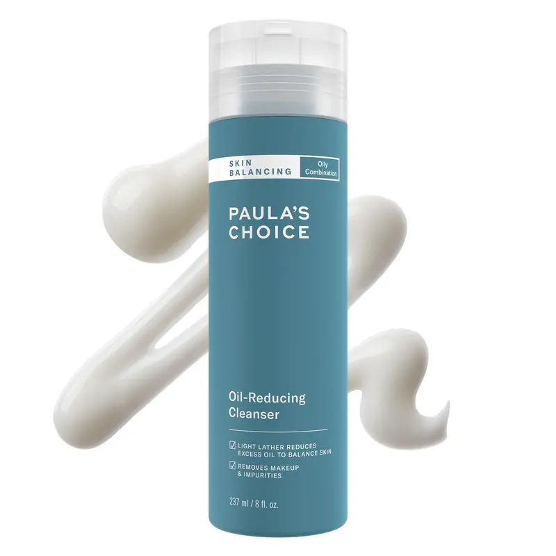 Paula's Choice nettoyant équilibrant pour peau grasse – Aloe, Coco et Glycérine, sans parfum, 240 ml