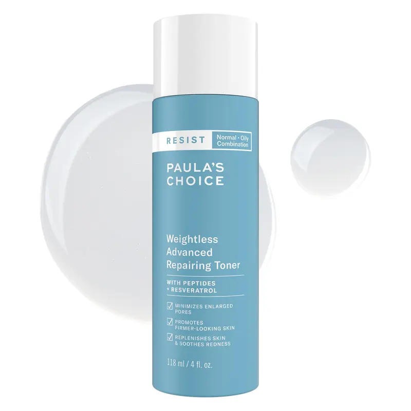 Paula's Choice Resist Tonique Visage – Tonique léger anti-âge avec Niacinamide et Acide Hyaluronique, Sans Parfum, 4 oz (120 ml)