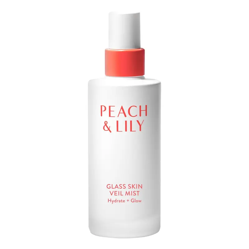 Peach & Lily Glass Skin Veil Mist – Hydratation légère et éclat – Brume visage 100 ml – Vegan & Cruelty-Free – Beauté coréenne