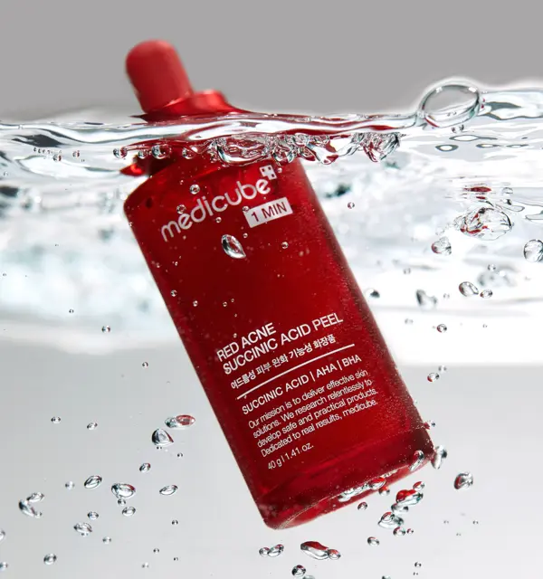 Peeling à l'acide succinique medicube Rouge Acné 40 g