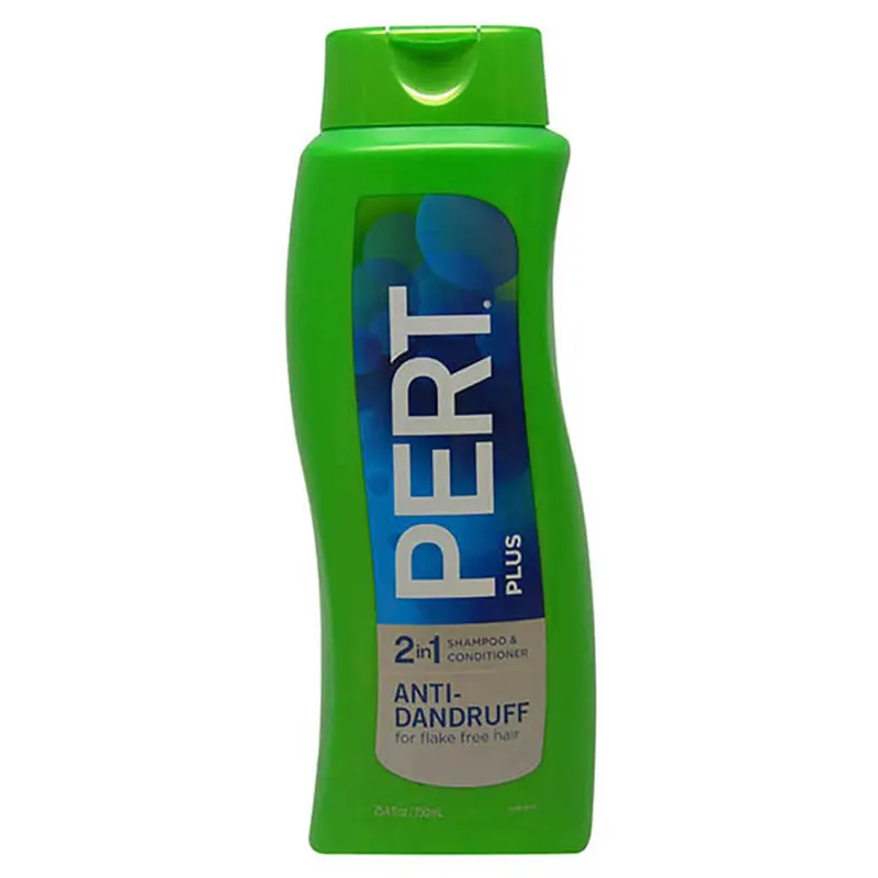 Pert Plus 2-en-1 Shampoing et Après-Shampooing Anti-Pellicules – Ensemble de 4, 25,40 oz