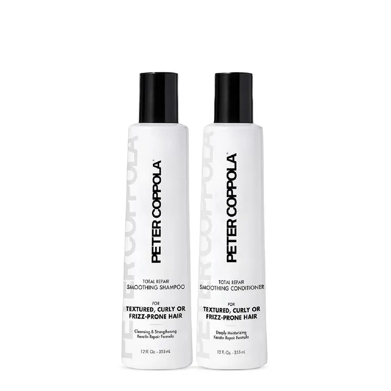 PETER COPPOLA Total Repair Duo – Shampooing et Conditionneur Sans sulfate ni sel, couleur traitée