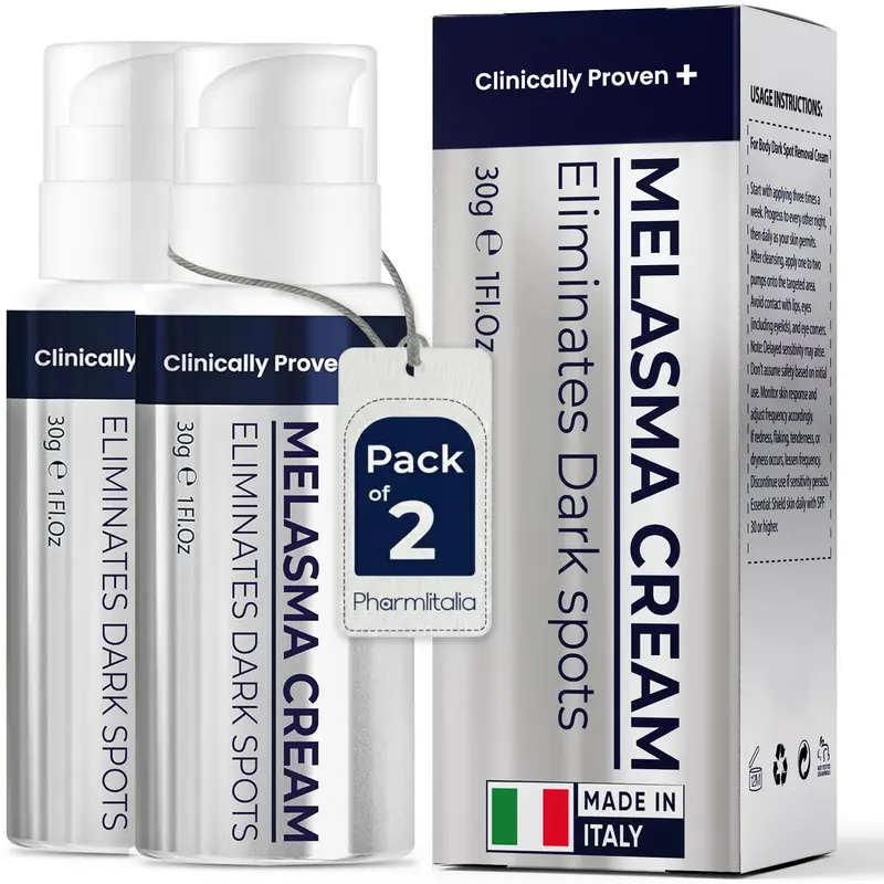 Pharmlitalia Meladerm - Traitement Mélasma pour le Visage