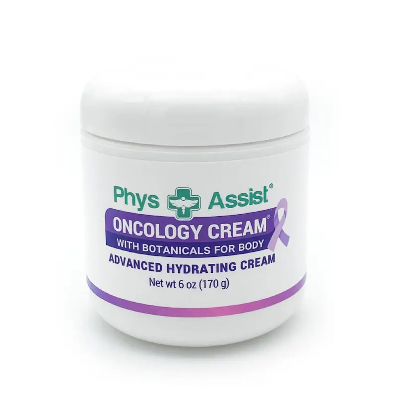 PhysAssist - Crème oncologie à base de plantes, 170 g – Hydratation apaisante pour peaux sensibles