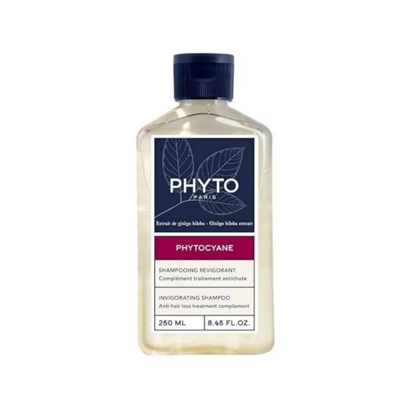 PHYTOCYANE Shampoing Invigorant pour Femmes – Fortifiant et Densifiant, 250 ml | PHYTO