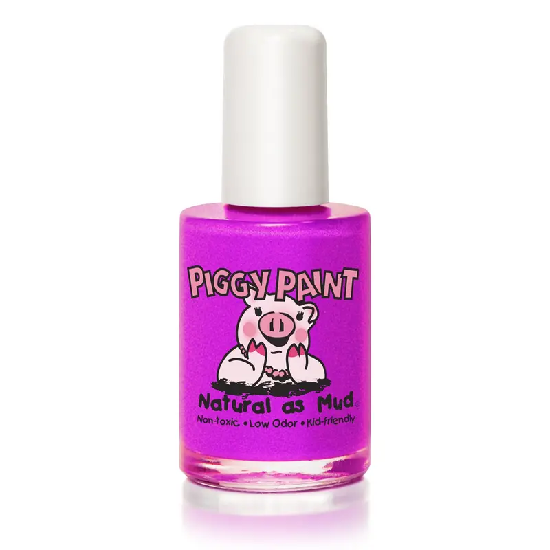 Piggy Paint | Vernis 100% Non-Toxique pour Filles – Sans Cruauté, végan & Odeur Faible | Groovy Grape