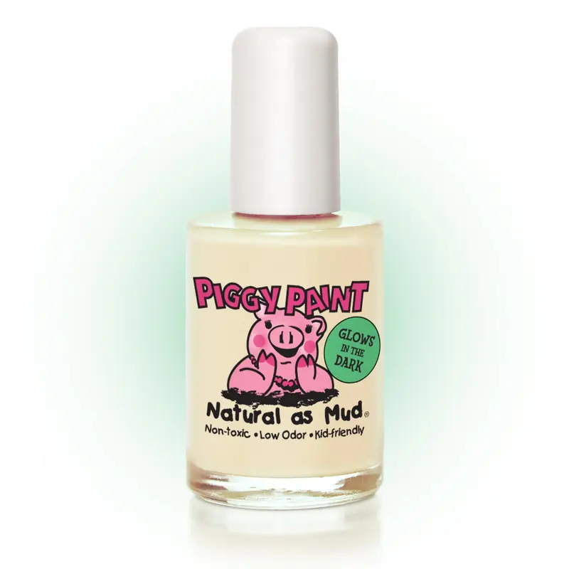 Piggy Paint | Vernis enfants 100% non toxique — Transparent lumineux et sans odeur, effet dans le noir
