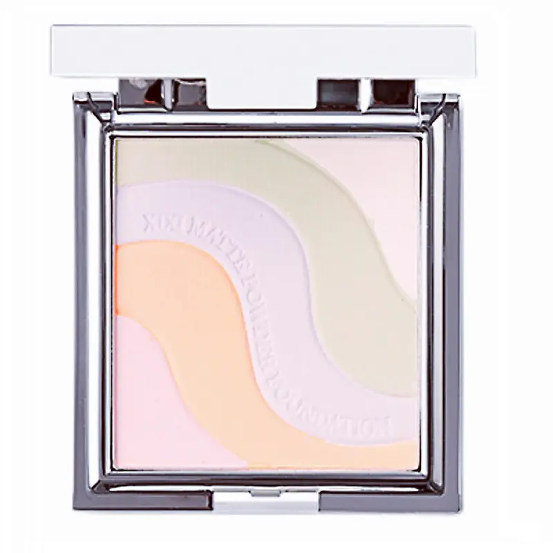 PIWINE Poudre Pressée à Cinq Couleurs – Correctrice, Finition Matte et Teint Éclatant