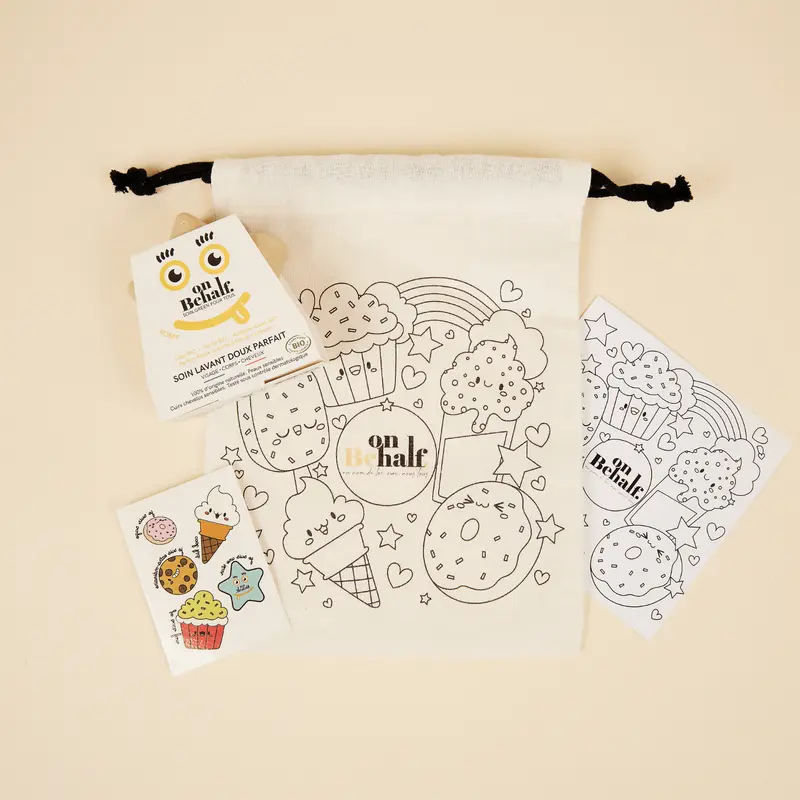 Pochon de toilette Super kids Small- 100% naturel, certifié BIO