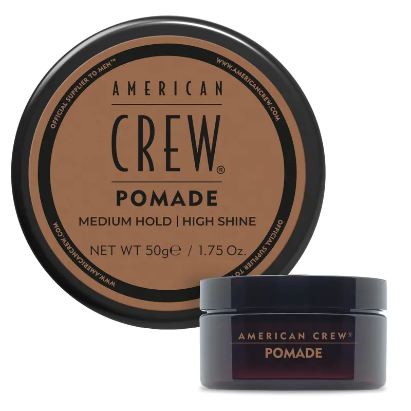 Pomade American Crew – Fixation moyenne et brillance élevée (ancien modèle), 1,75 oz