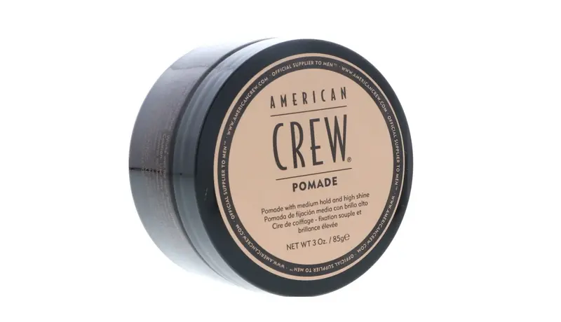Pomade cheveux homme American Crew — tenue moyenne et brillance élevée (pack de 2, 3 oz)