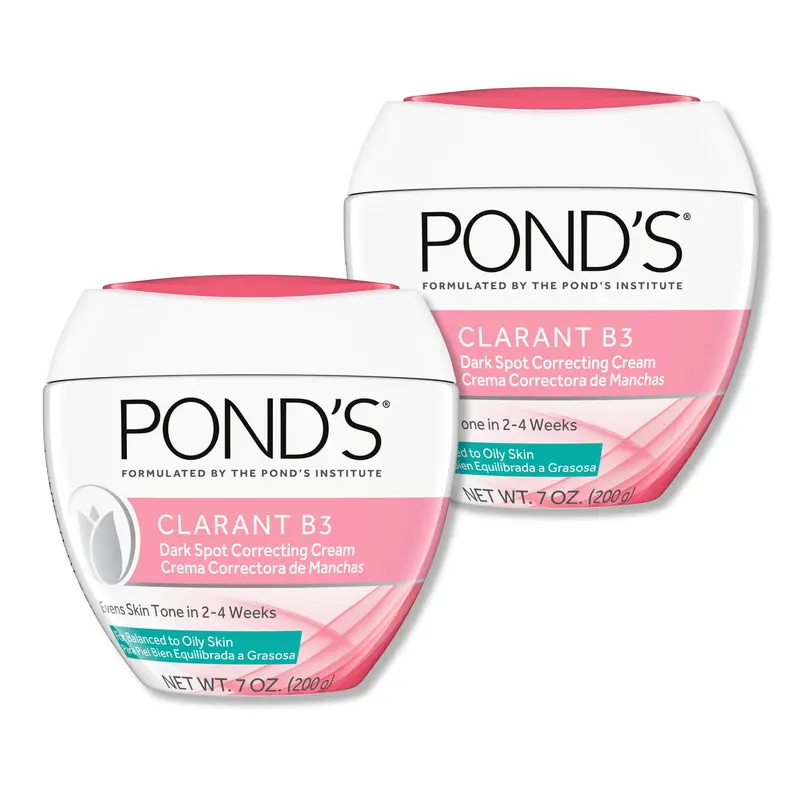 POND'S Clarant B3 - Crème correctrice des taches pour peau normale à grasse, 2x200 ml