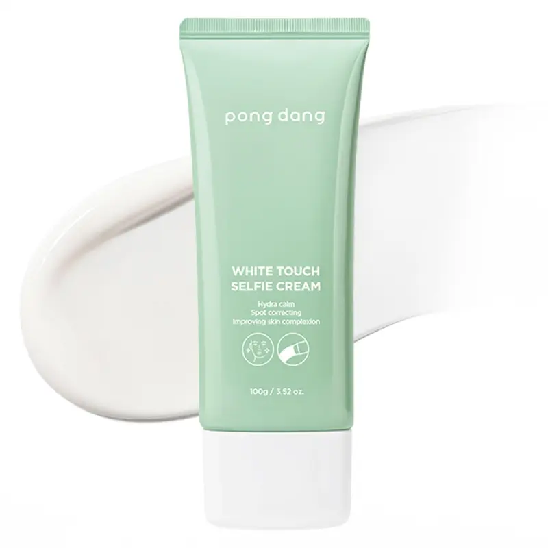 PONGDANG Crème Selfie Touche Blanche — Hydratation légère, apaisement des rougeurs et éclat naturel (k-beauté)